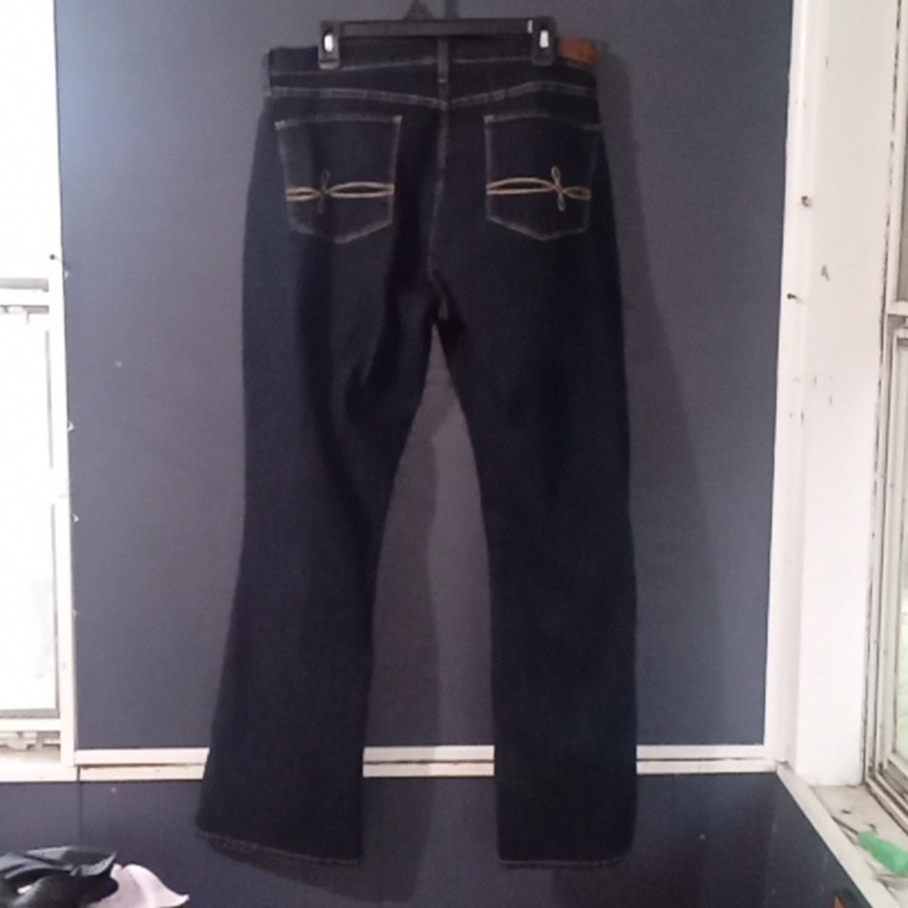 GUC Denizen Curvy boot Cut distressed jeans Size 18 - Picture 5 of 6